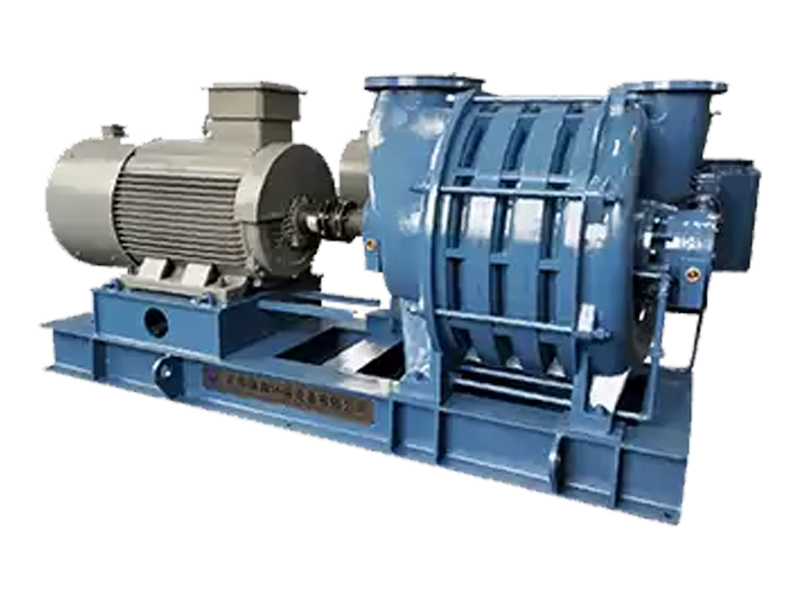 High flow inlet multi-stage centrifugal blower